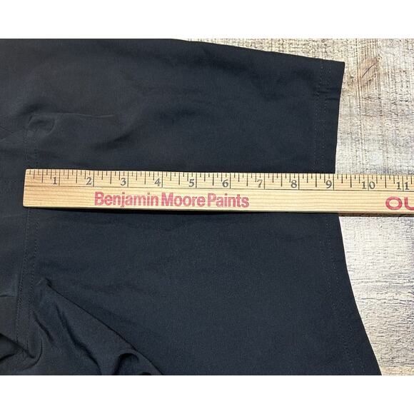 Nike Swim Trunks Mens XL Gray Black Measures 32X9 Board Volley Mesh Shorts - Picture 5 of 7